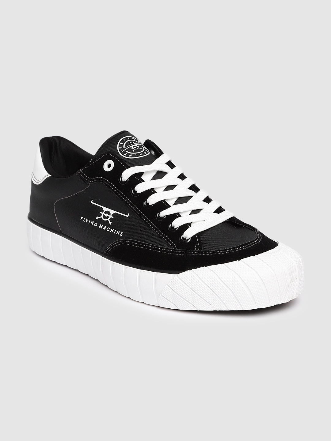 

Flying Machine Men Dion Sneakers, Black