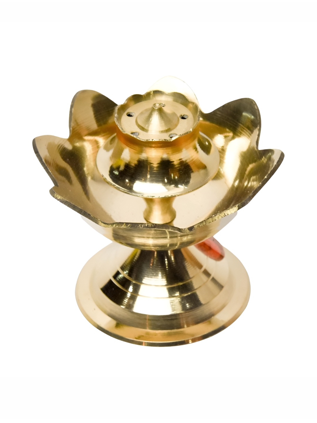 

Bhimonee Decor Copper Brass Lotus Design Agarbatti