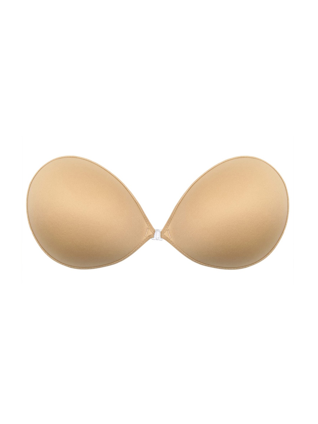 

FIMBUL Adhesive Silicon Strapless Push Up Bra, Beige