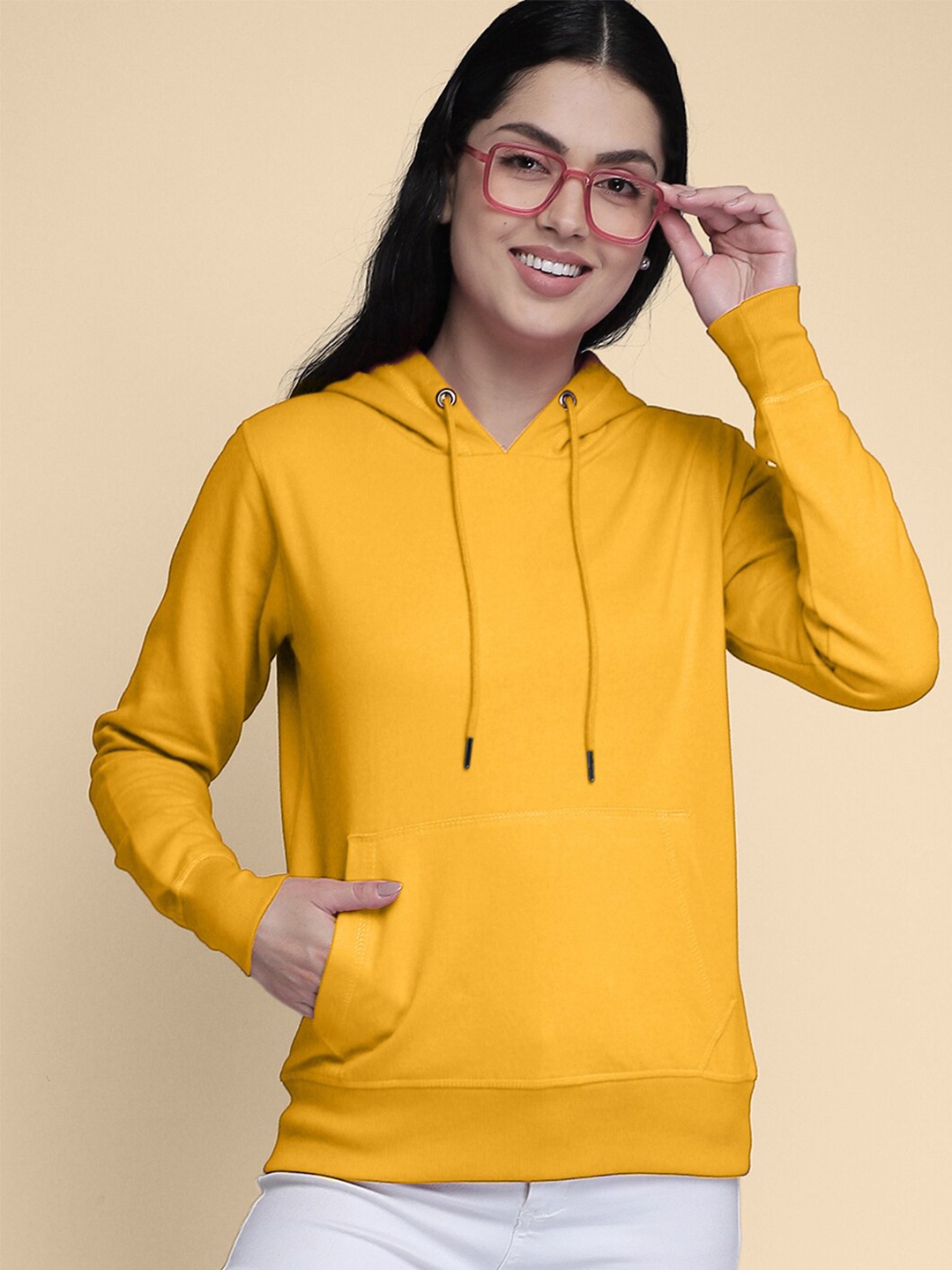 

Free Authority Hooded Pullover Sweatshirts, Yellow