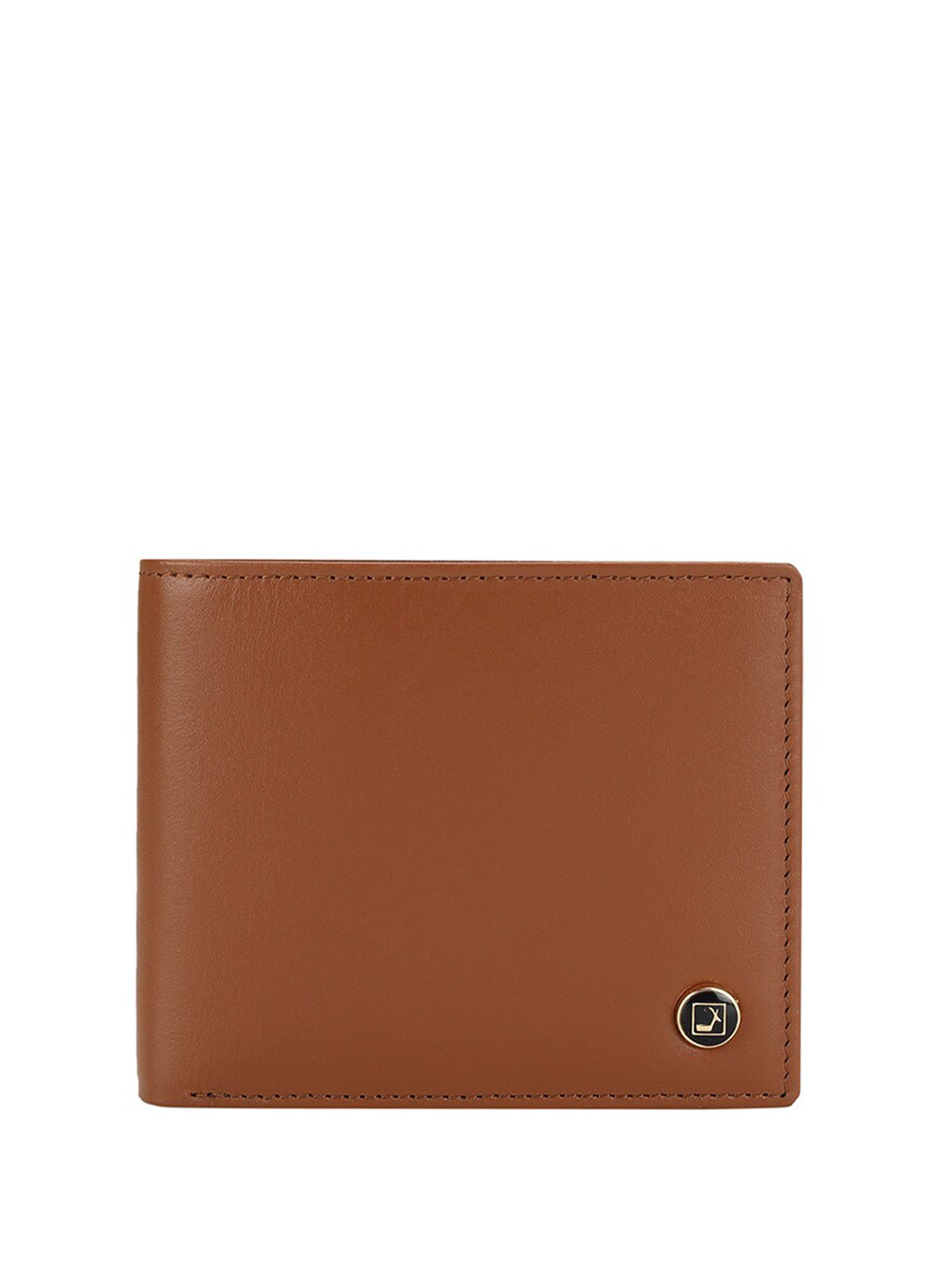 

Da Milano Men Leather Two Fold Wallet, Brown