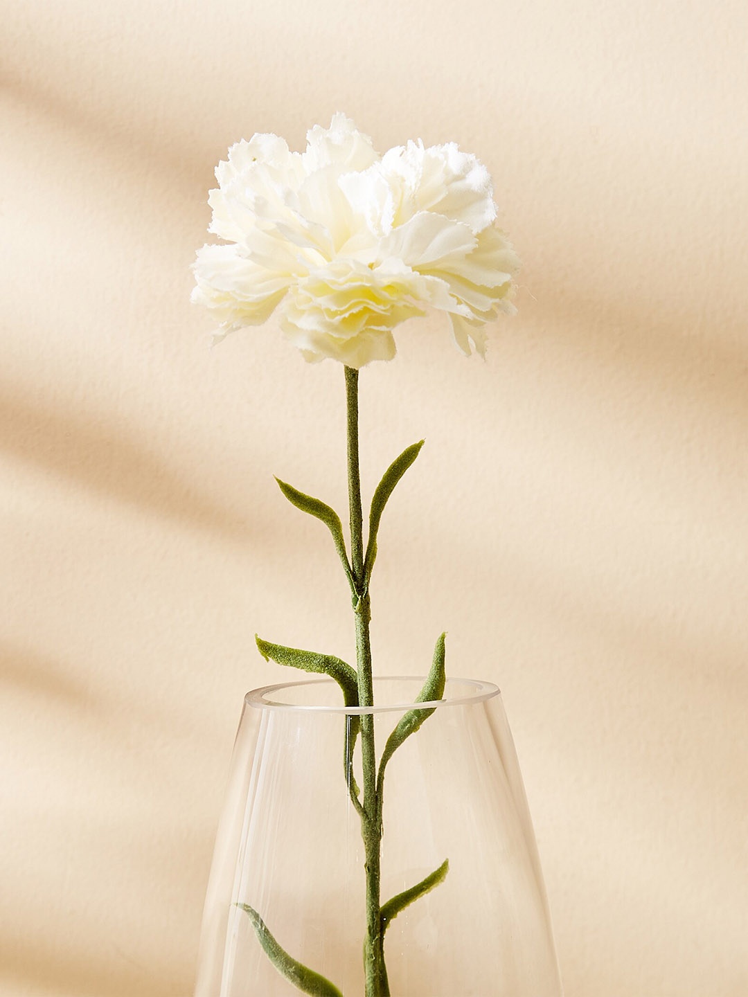 

Home Centre White & Green Carnation Artificial Flower Stick