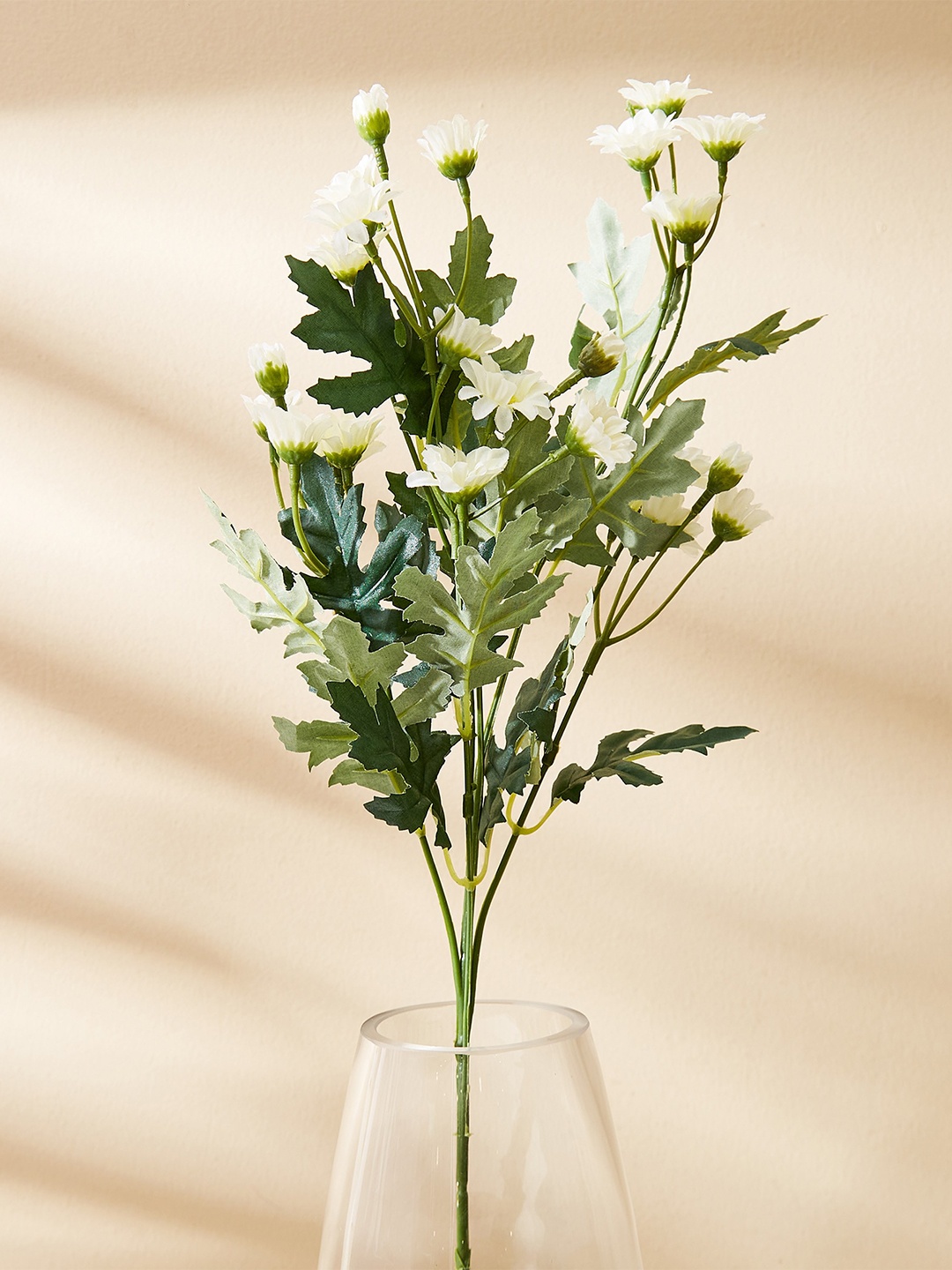 

Home Centre White & Green Daisy Artificial Flower Stick