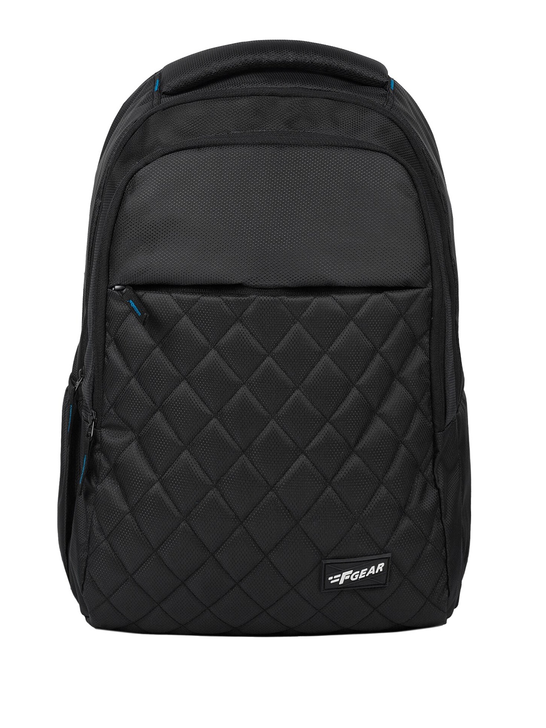 

F Gear Unisex Textured Padded Backpack, Black