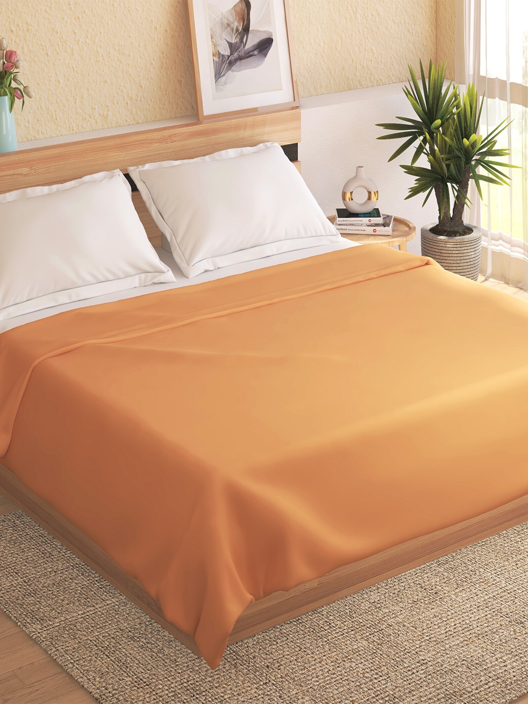

Home Centre Peach 150 GSM Double Bed Blanket