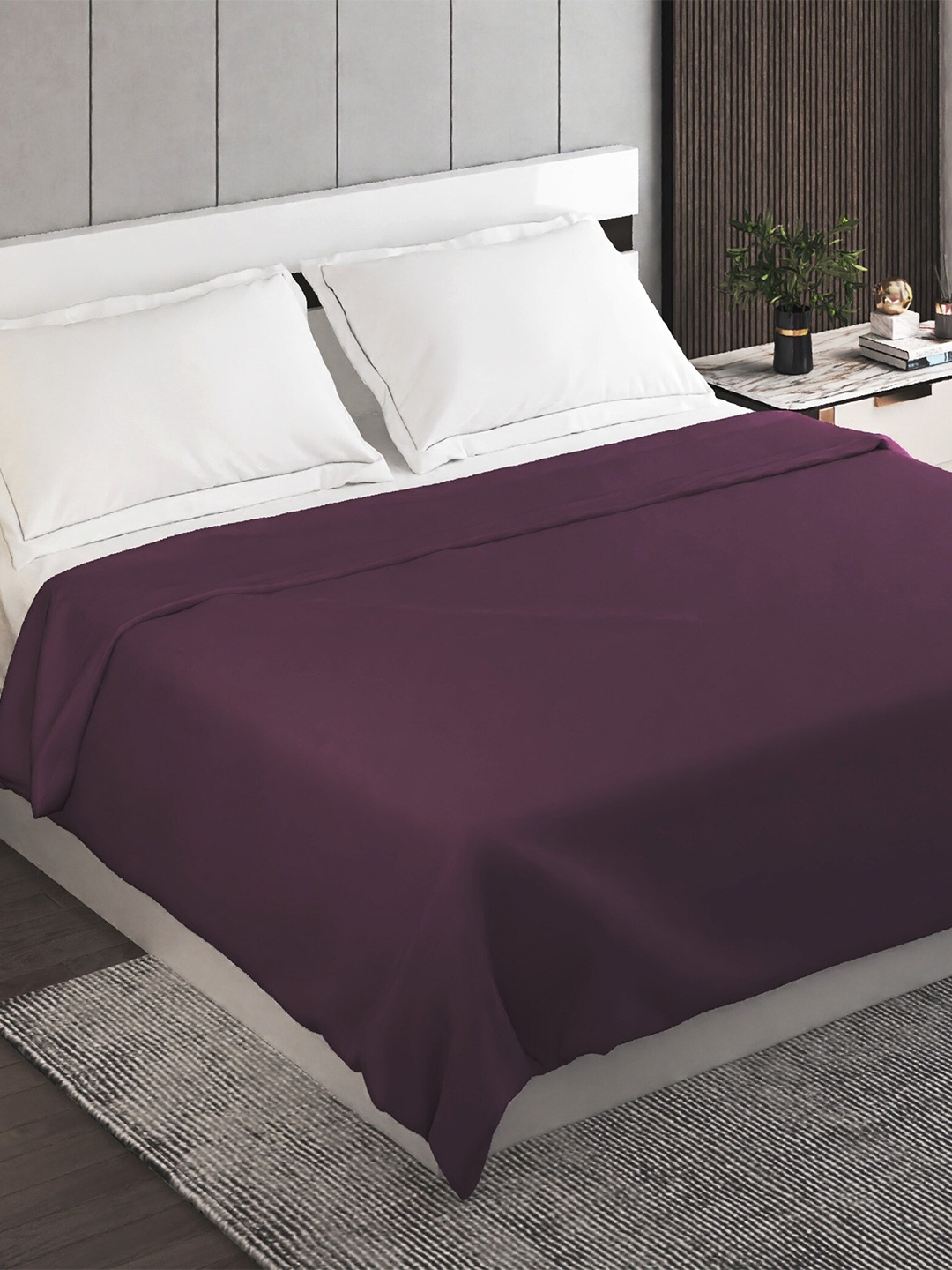 

Home Centre Purple 150 GSM Double Bed Blanket