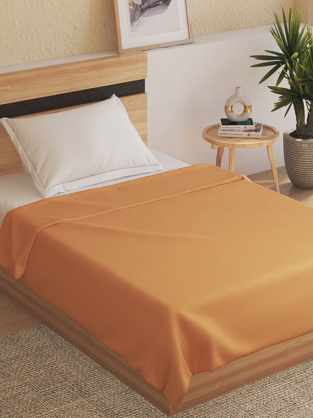 

Home Centre Peach 150 GSM Single Bed Blanket