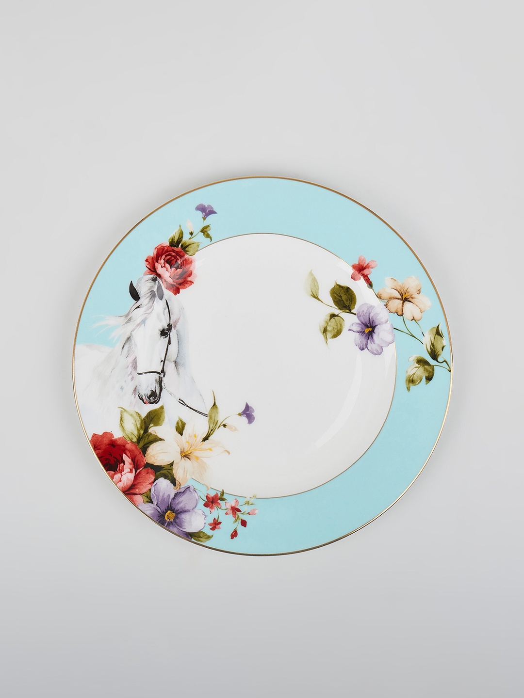 

Home Centre Signature Series Blue & White Floral Printed Side Plate