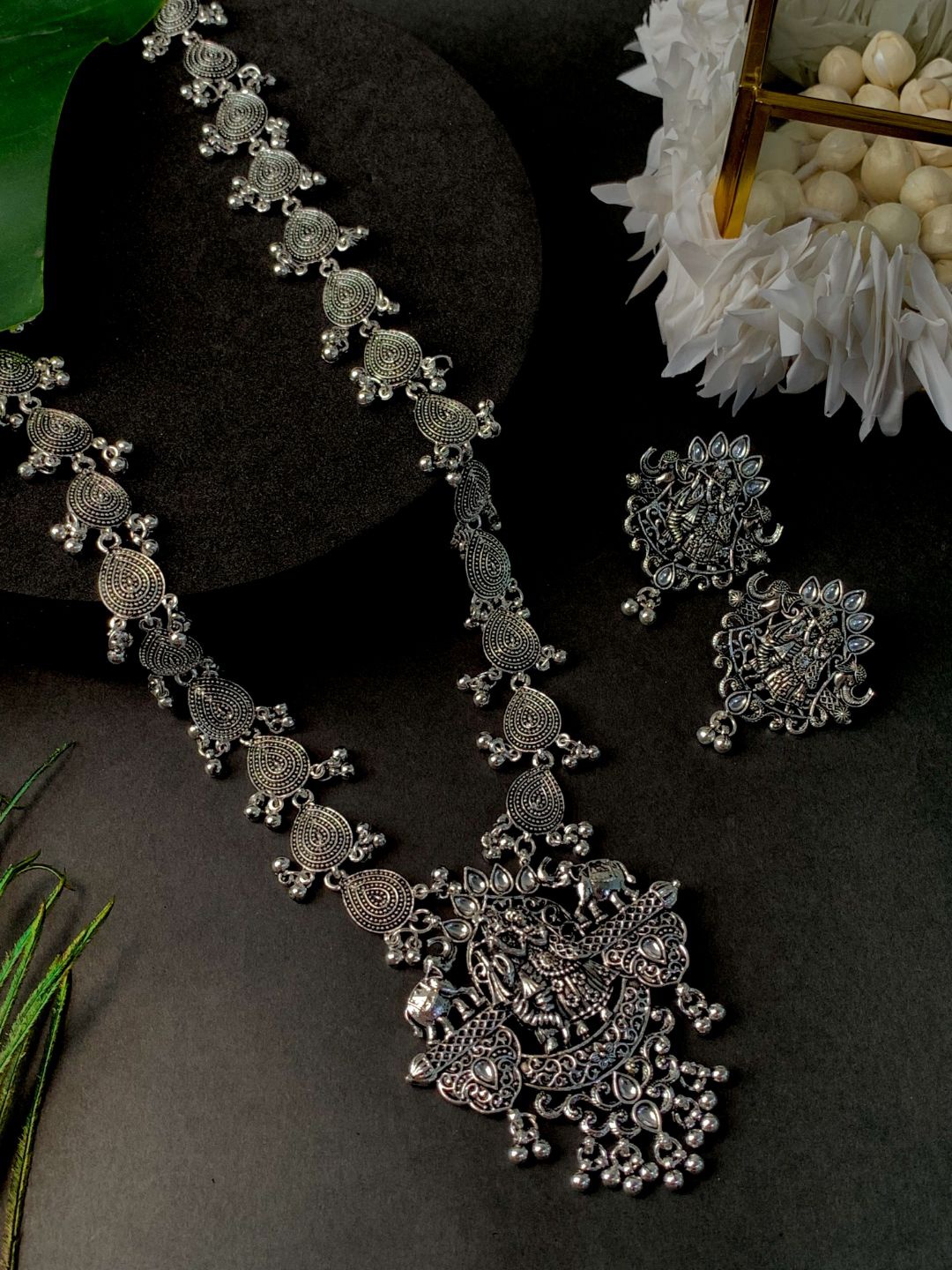 

I Jewels Silver-Plated Jewellery Set