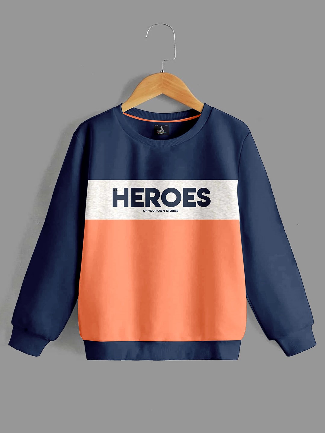 

BAESD Boys Printed Fleece Pullover Sweatshirt, Blue