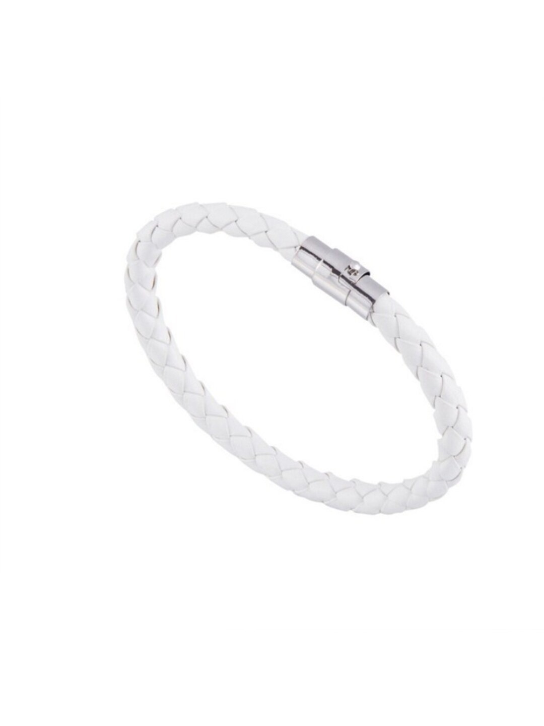 

The Roadster Lifestyle Co. Men Wraparound Bracelet, White