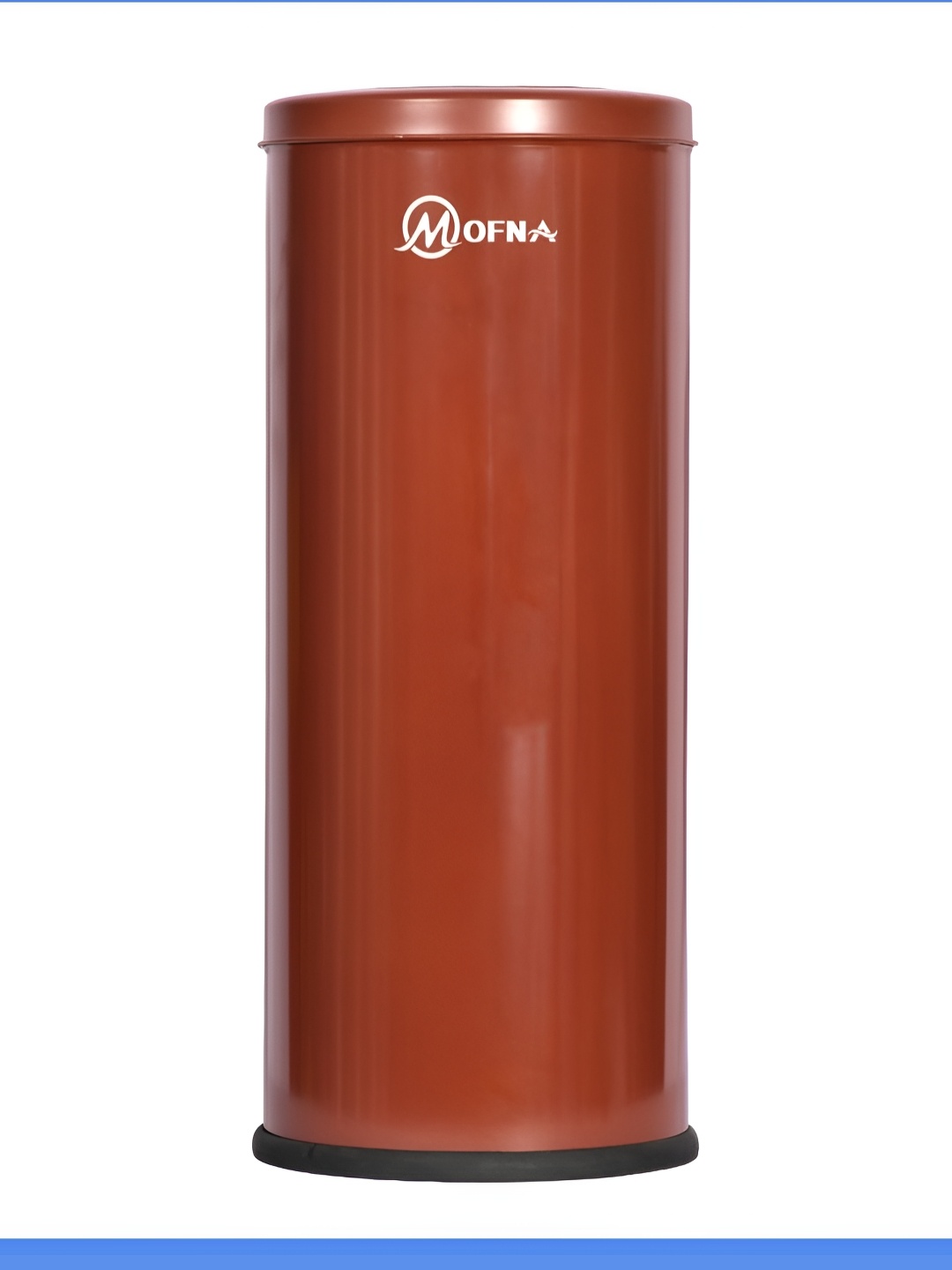 

MOFNA Brown Stainless Steel Swing Dustbin 18 L