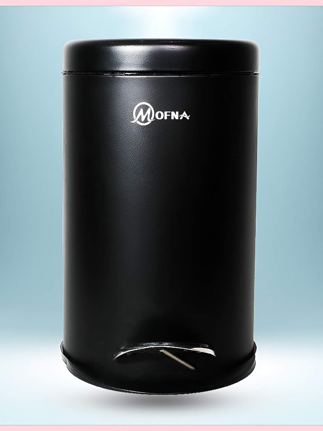 

MOFNA Black Stainless Steel Swing Dustbin 11 L