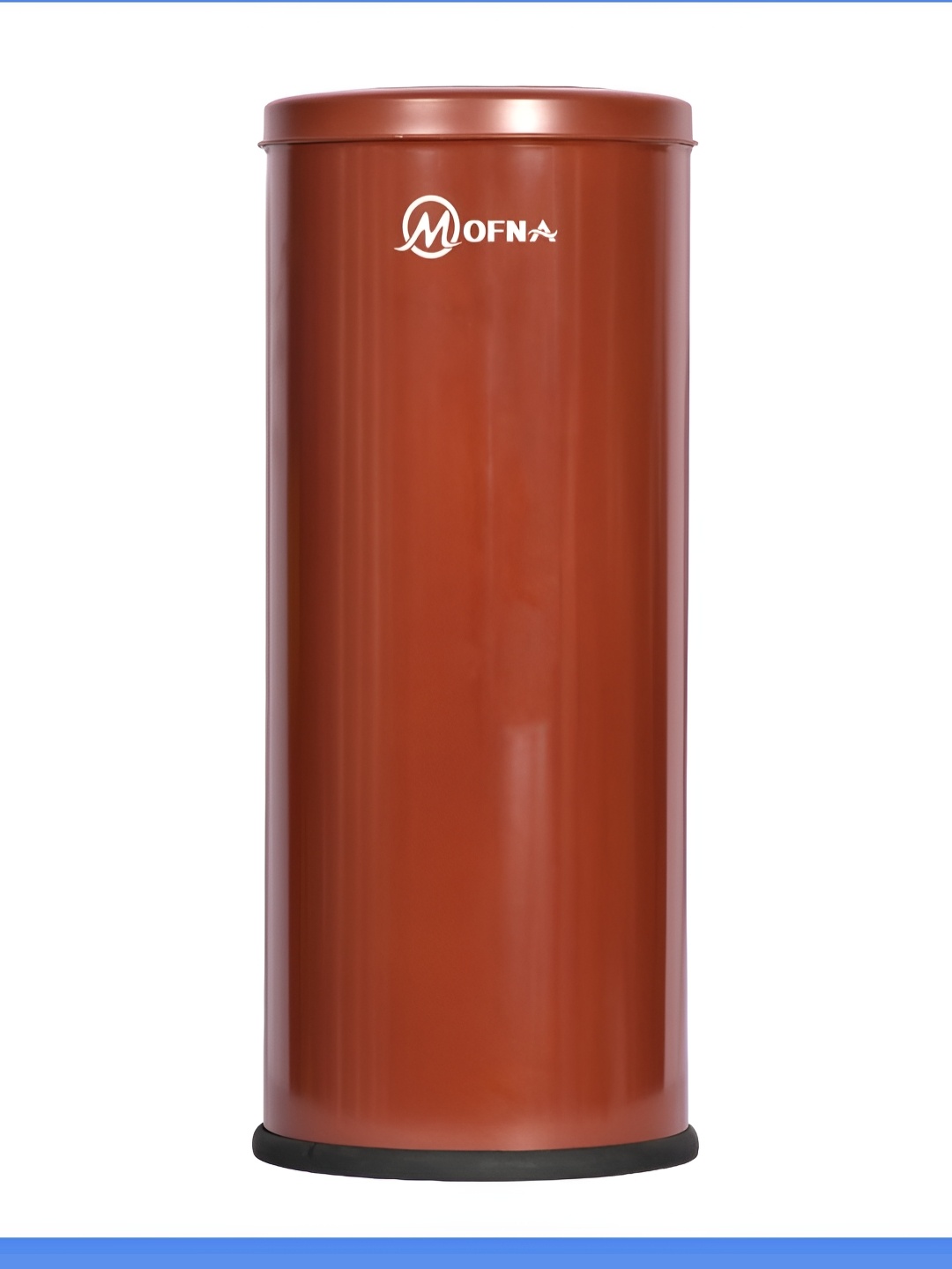 

MOFNA Brown Stainless Steel Durable Swing Dustbins 22 L