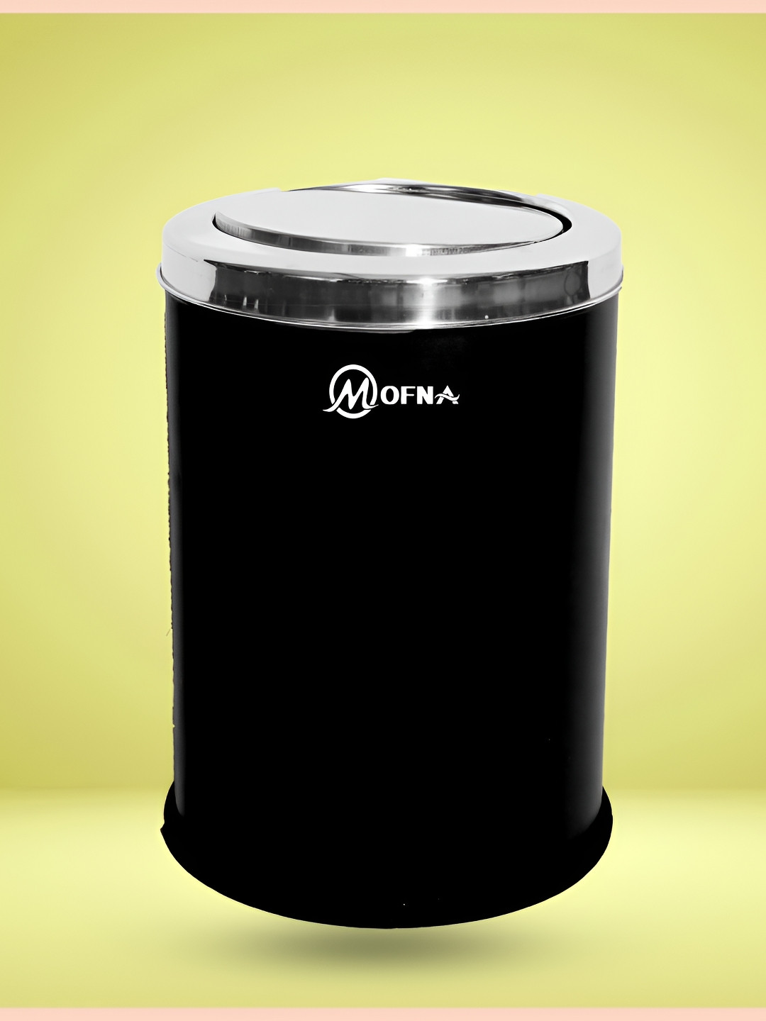 

MOFNA Black Stainless Steel Swing Dustbin