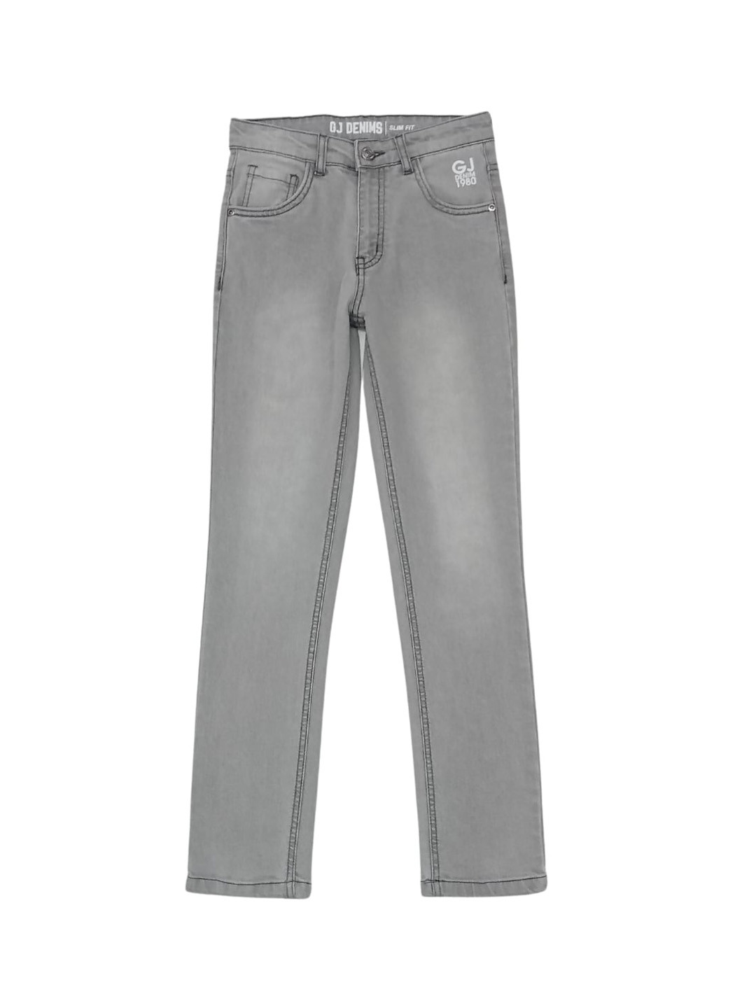 

Gini and Jony Boys Slim Fit Light Fade Jeans, Grey