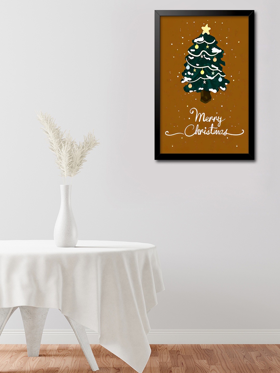 

999Store Brown & Black Paper Modern Art Painting Wall Art