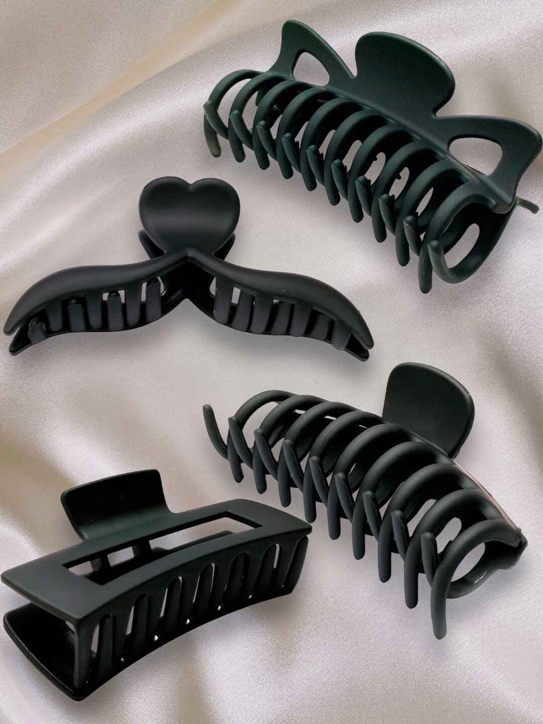 

OOMPH Set of 4 Claw Clip, Black