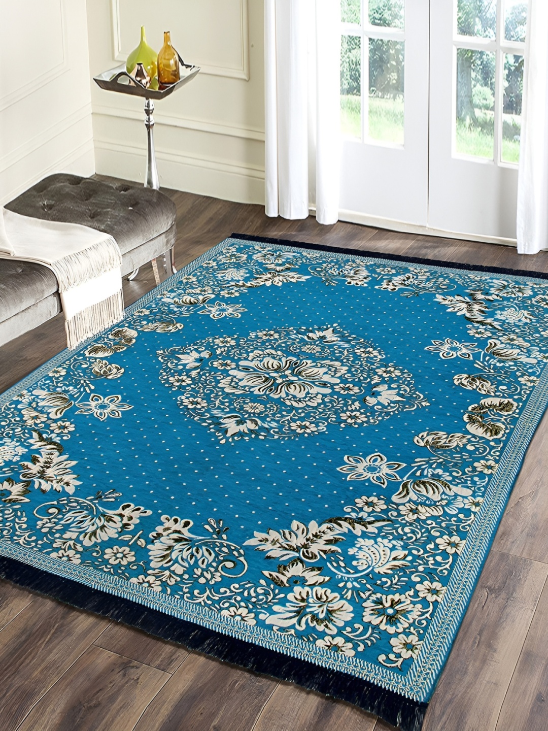 

Sparrow world Sea Green Solid Other Carpet