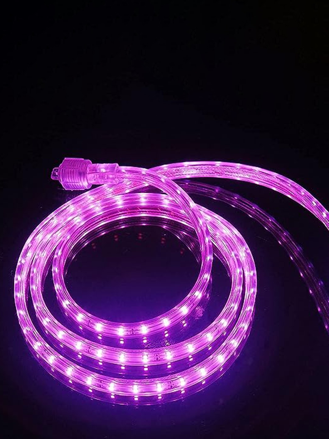 

Gesto Pink Waterproof LED Rice Shape String Lights - 20 mtrs