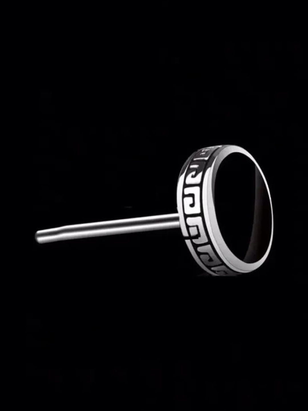 

WROGN Men Contemporary Studs Earrings, Black