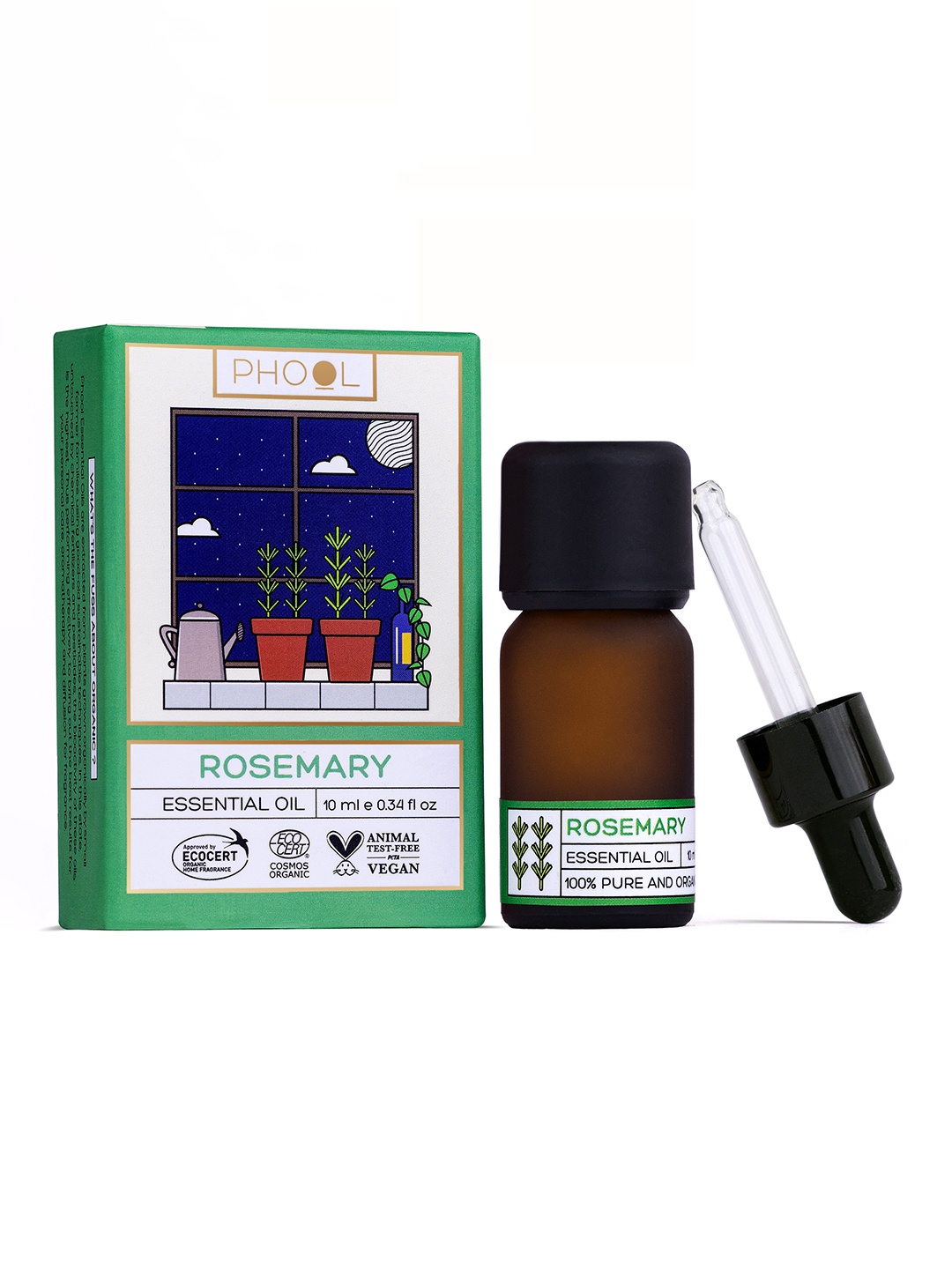 

Phool Rosemary Essential Oil, Brown