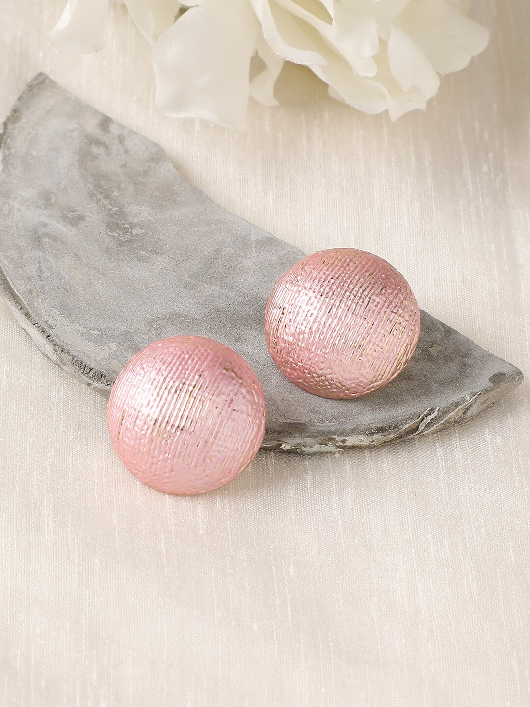 

SOHI Gold-Plated Studs Earrings