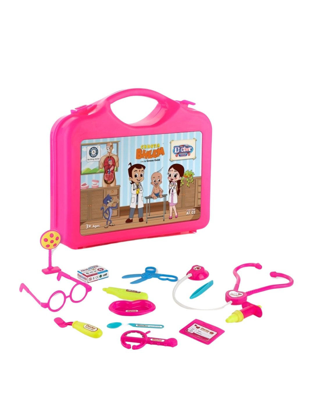 

Aditi Toys Kids Chota Bheem Doctor Playset, Pink