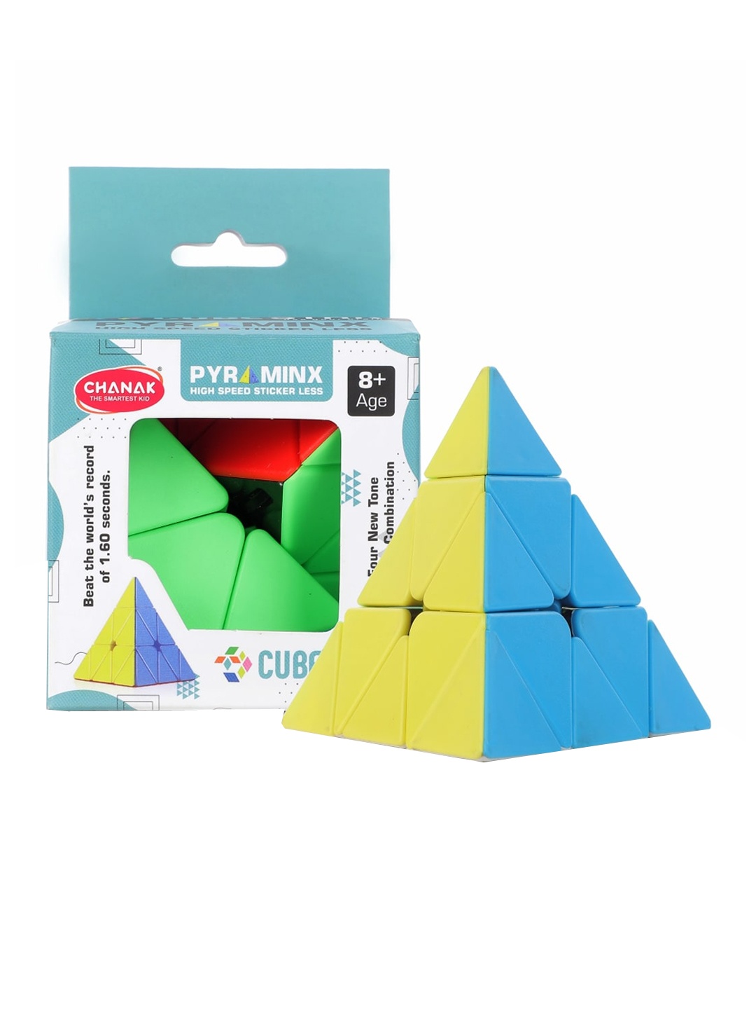 

Aditi Toys Kids Speed Pyramid Cube Toy, Green