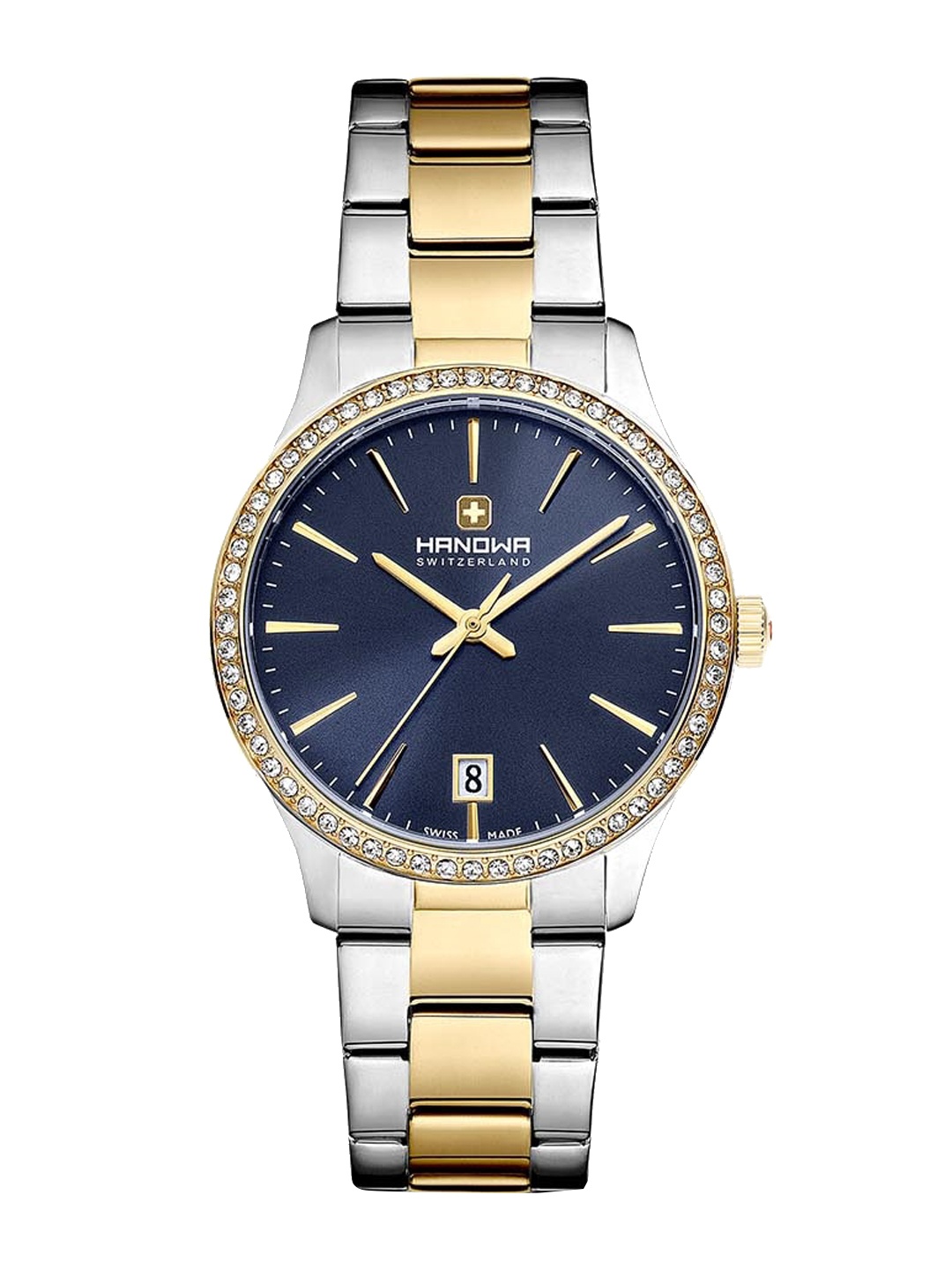 

Hanowa Women Water Resistance Stainless Steel Analogue Watch HAWLH0001660, Blue