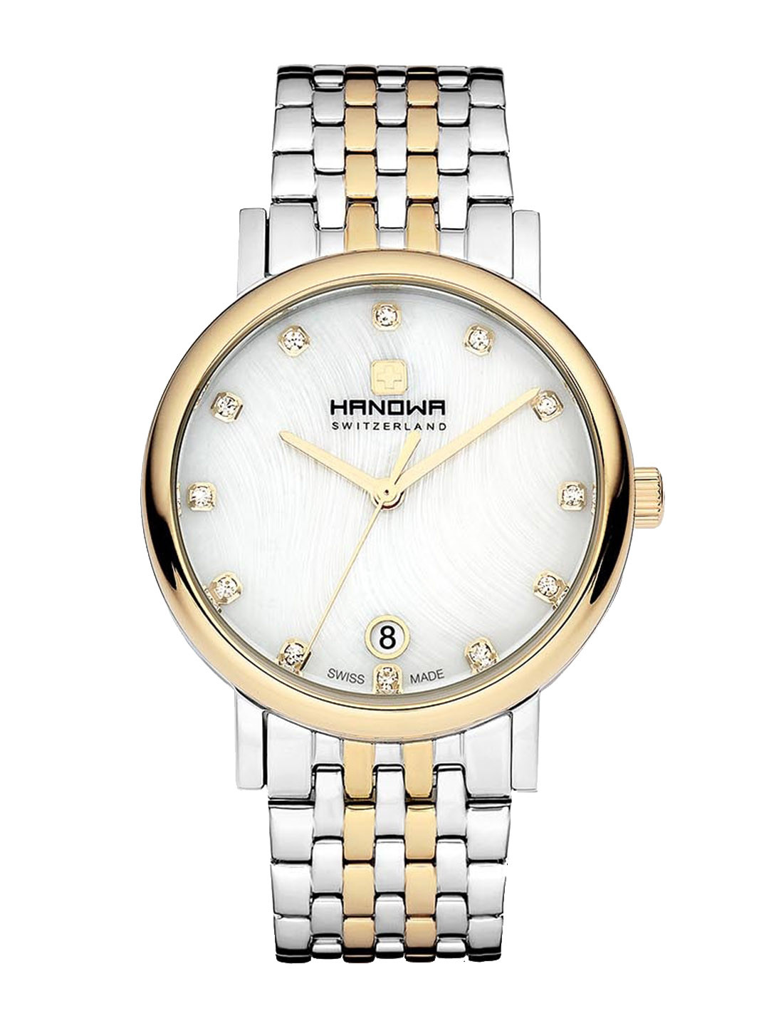 

Hanowa Women Water Resistance Stainless Steel Analogue Watch HAWLH0001260, White