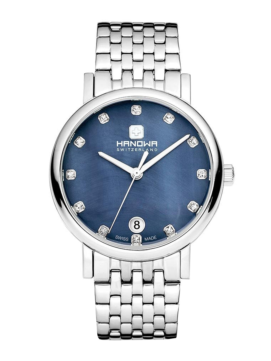 

Hanowa Women Water Resistance Stainless Steel Analogue Watch HAWLH0001203, Blue
