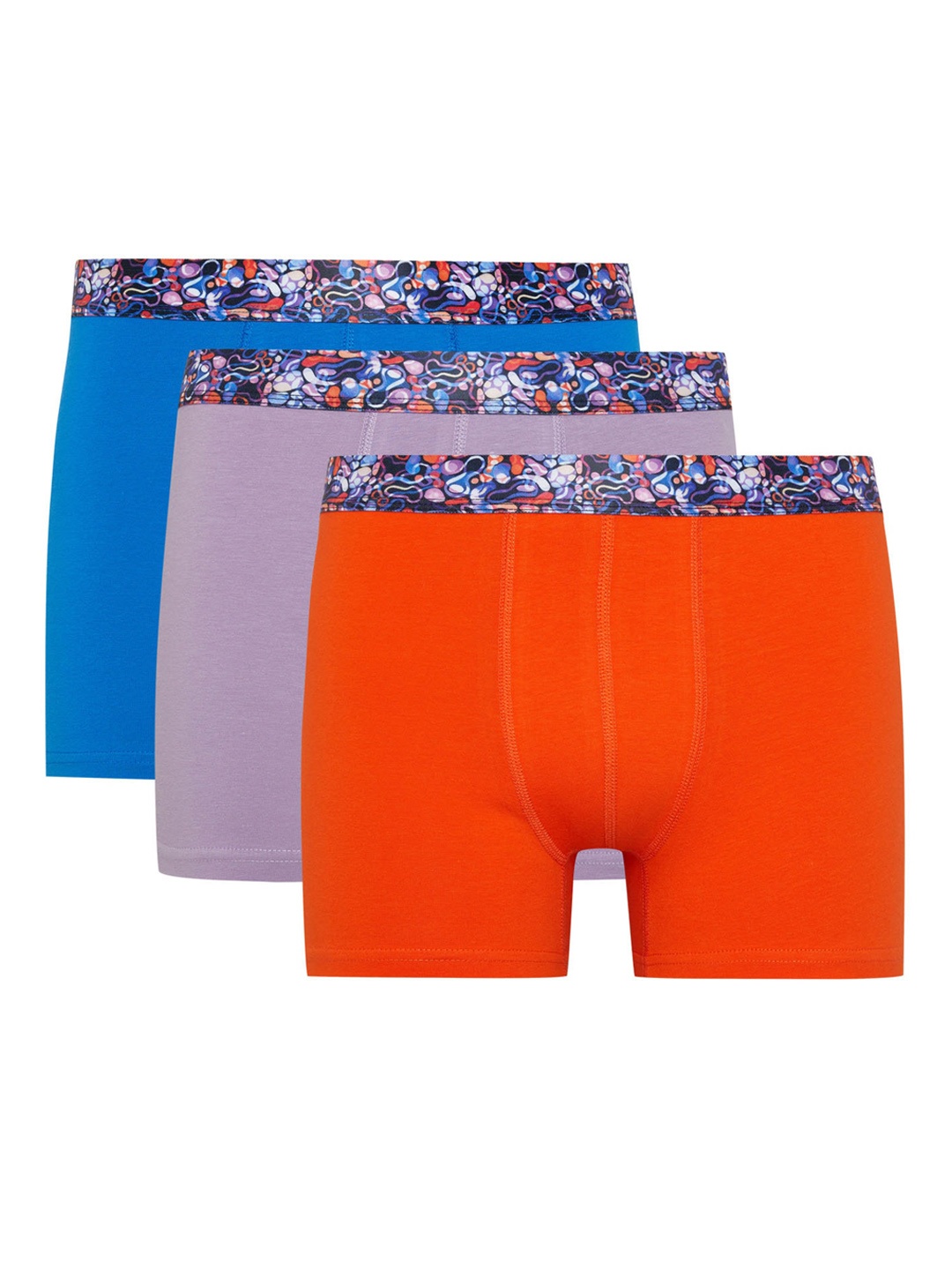 

DeFacto Pack Of 3 Antimicrobial Breathability Short Trunks 233589483-BE424, Red