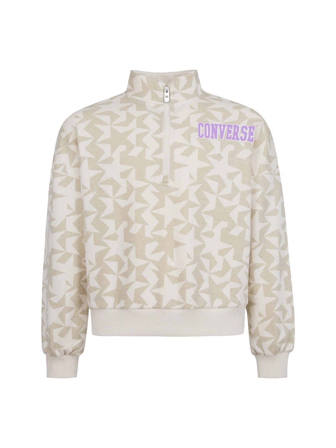 

Converse Girls Abstract Printed Sweatshirt, Grey