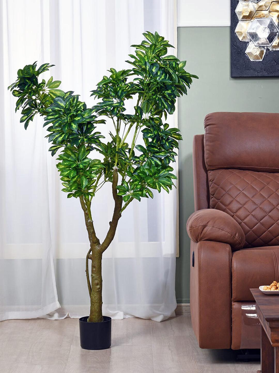 

Athome by Nilkamal Green Tropicana Artificial Money Tree
