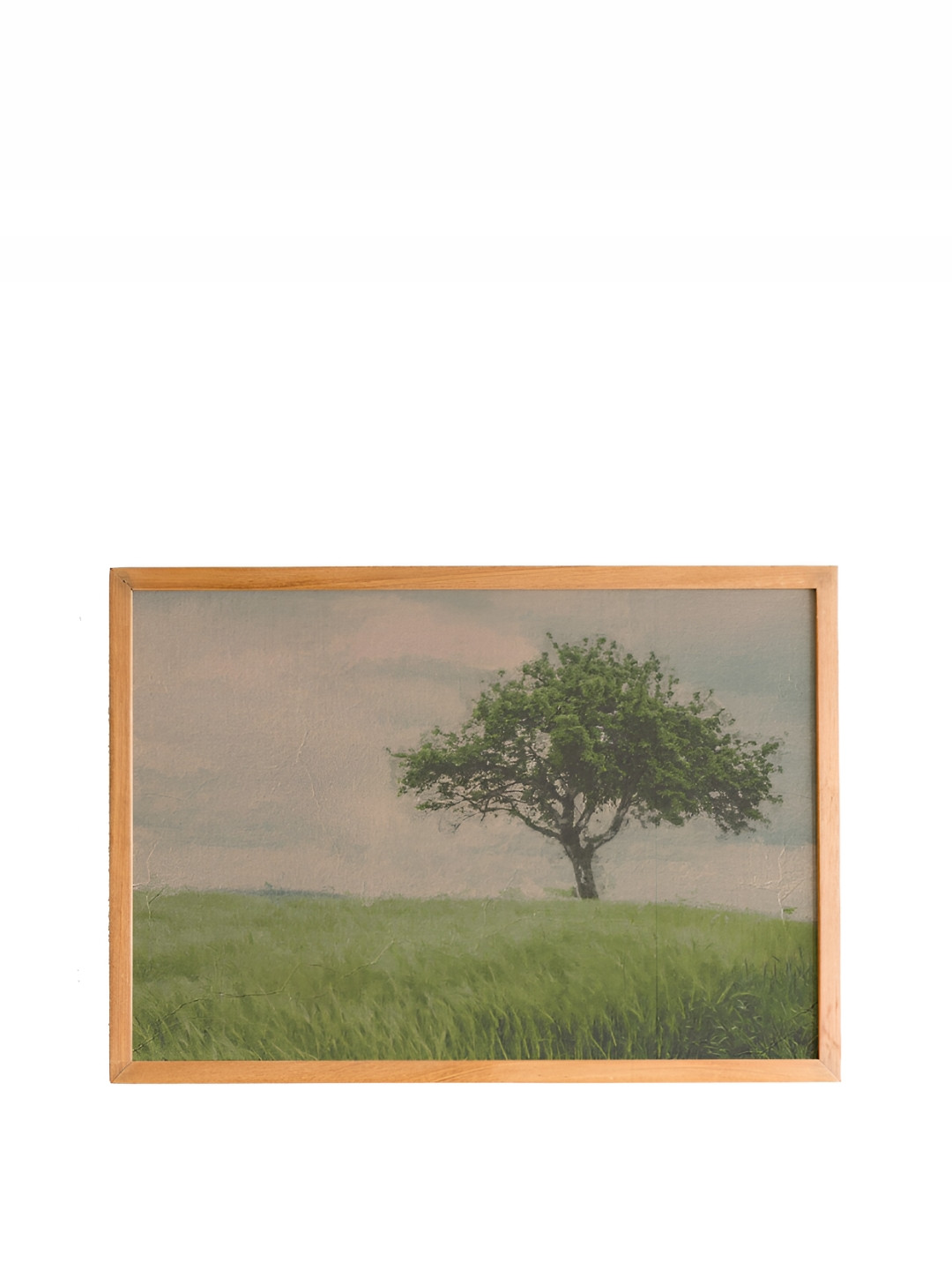 

Cadore Gifts Vintage Green Wooden Painting Rectangular Wall Art