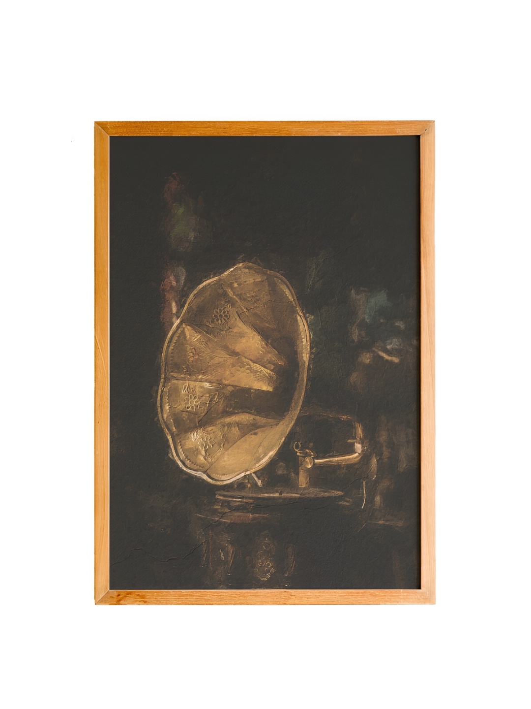 

Cadore Gifts Vintage Brown Wooden Musical Instrument Painting Wall Art