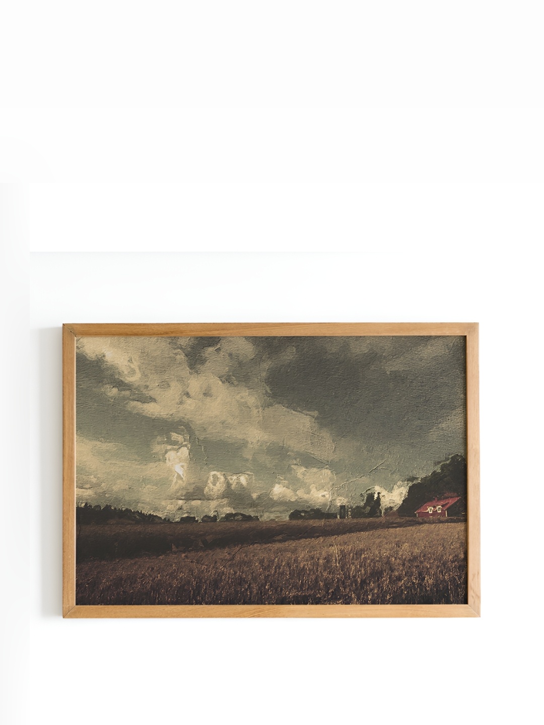 

Cadore Gifts Beige Vintage Painting Framed Wall Art