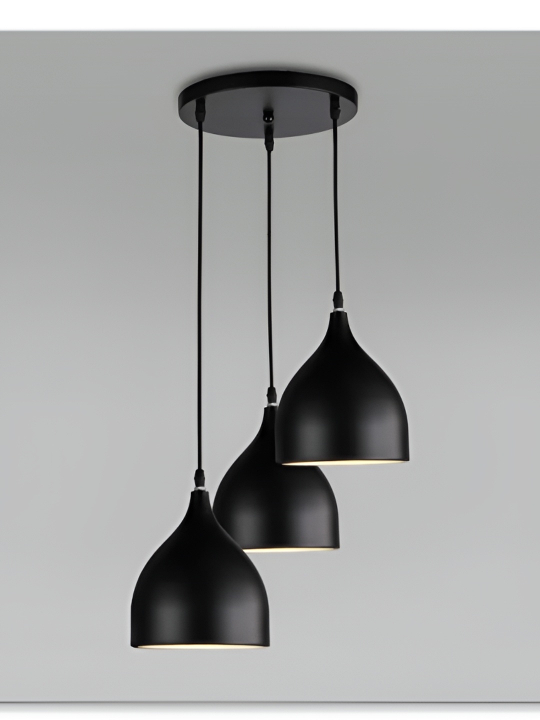 

GreyWings Black Aluminium Contemporary Ceiling Lamp