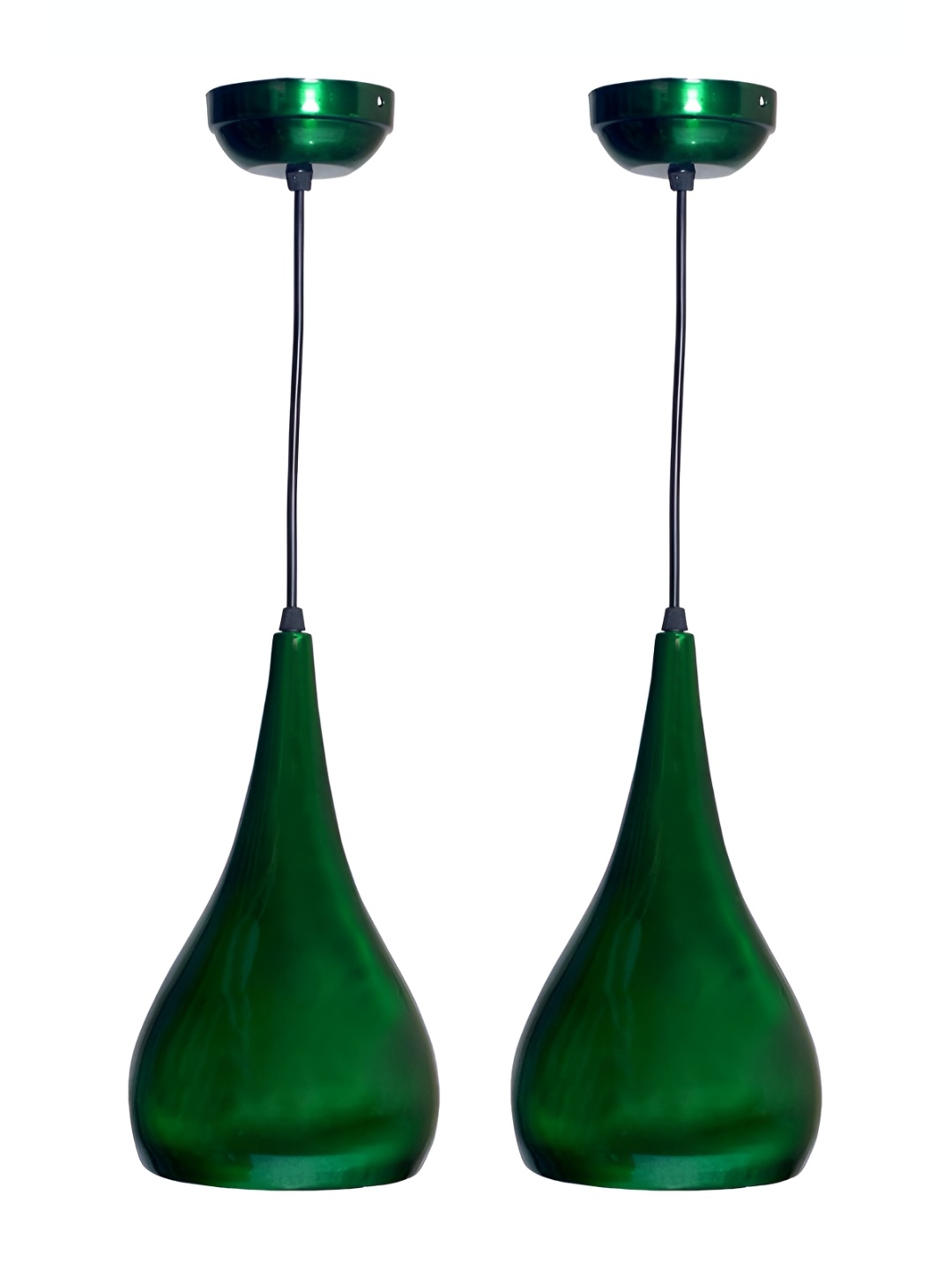 

GreyWings Green Colourblocked Aluminium Contemporary Ceiling Lamp
