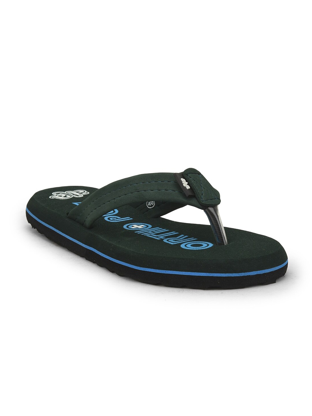 

Liberty Men Printed Thong Flip-Flops, Green