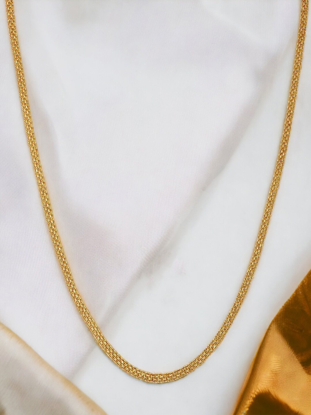 

Goldnera Men Brass Gold-Plated Chain