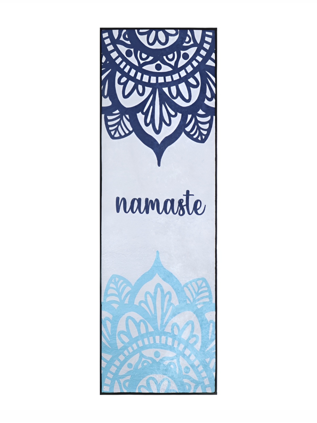 

GRHAMOY Blue & White Printed Non Slip Yoga Mat