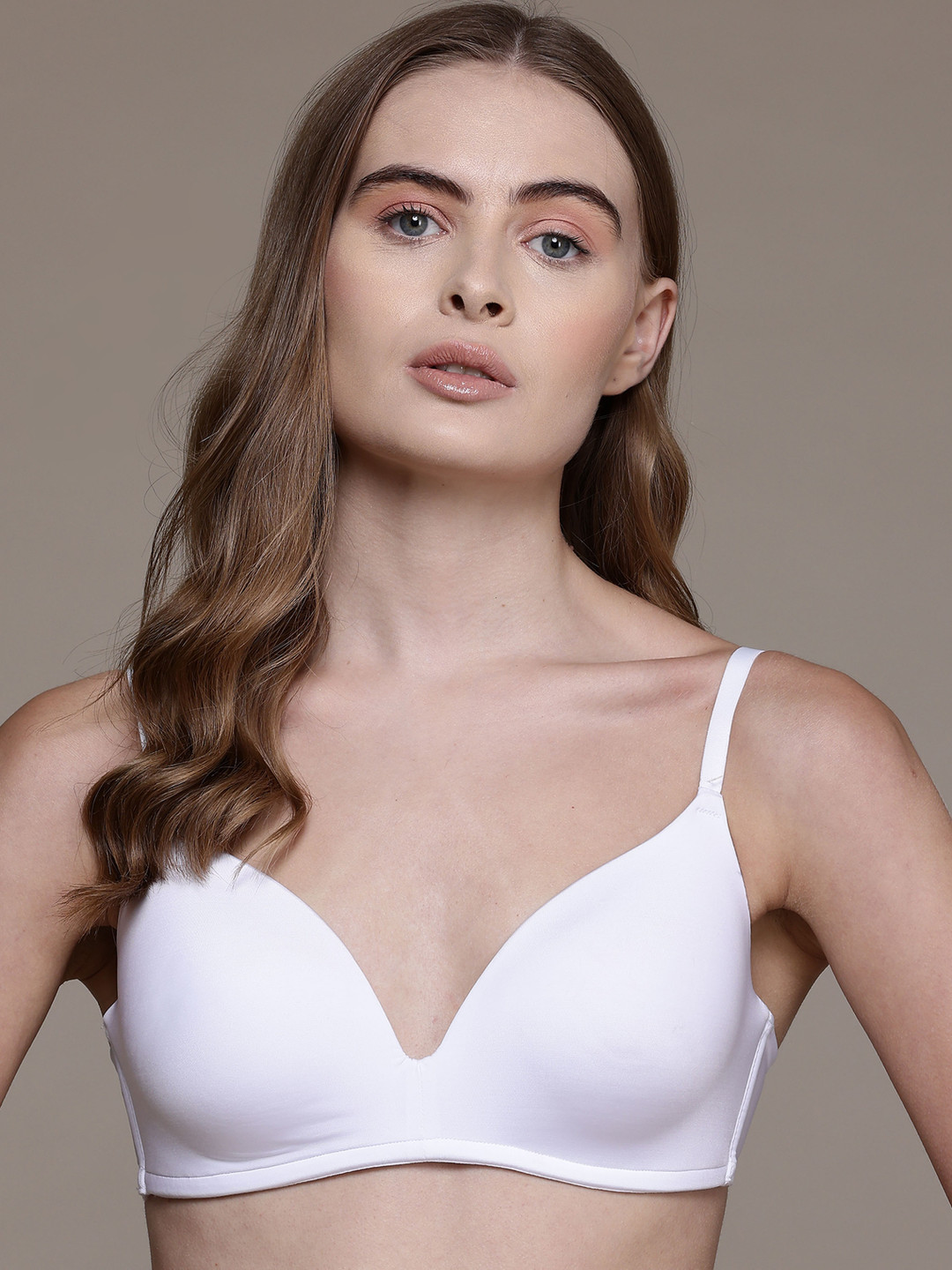 

women'secret Medium Coverage Lightly Padded T-shirt Bra, White