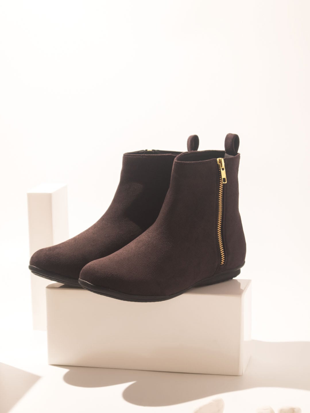 

Inc 5 Women Mid-Top Regular Boots, Brown