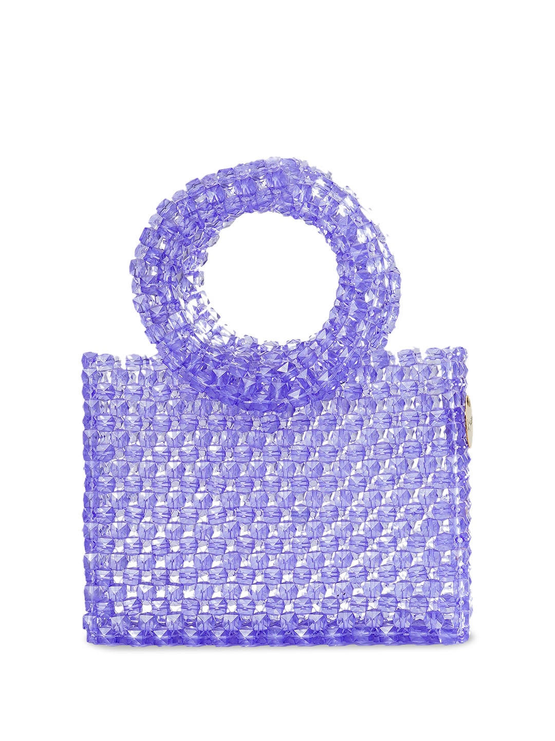 

DEPANO Textured Mini Handheld Bag, Blue