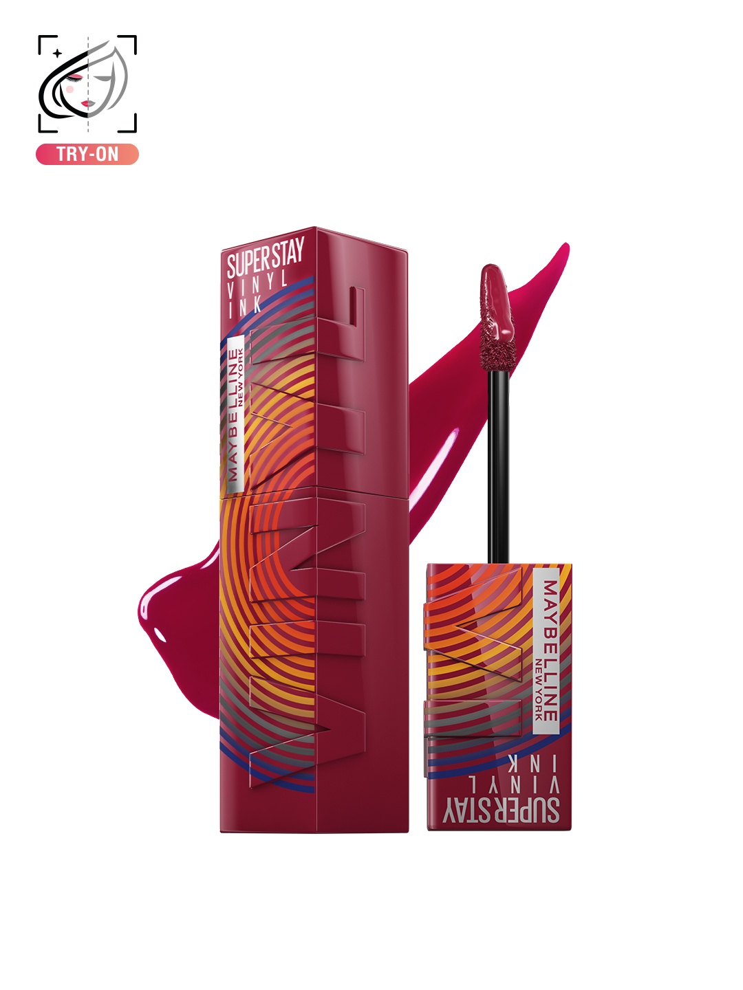 

Maybelline Super Stay Vinyl Ink Music Collection Liquid Lipstick 4.2ml - Unrivaled 30, Pink
