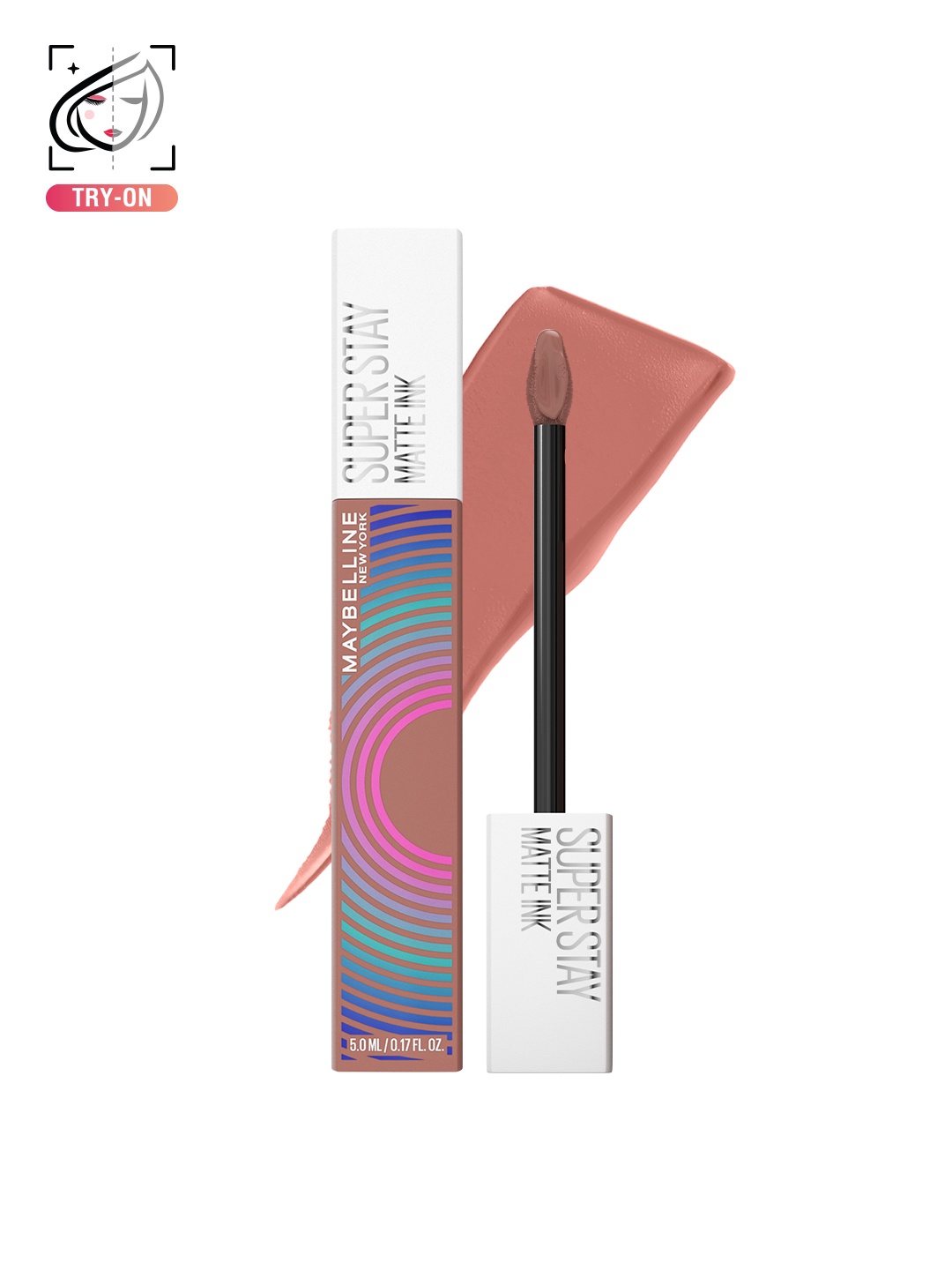 

Maybelline Super Stay Matte Ink Music Collection Liquid Lipstick 5ml - Seductress 65, Nude