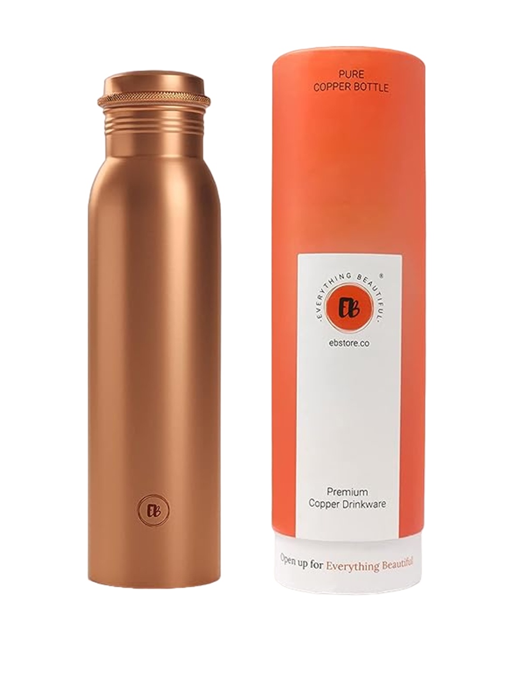 

EB-Everything Beautiful Brown Copper Water Bottle 1L