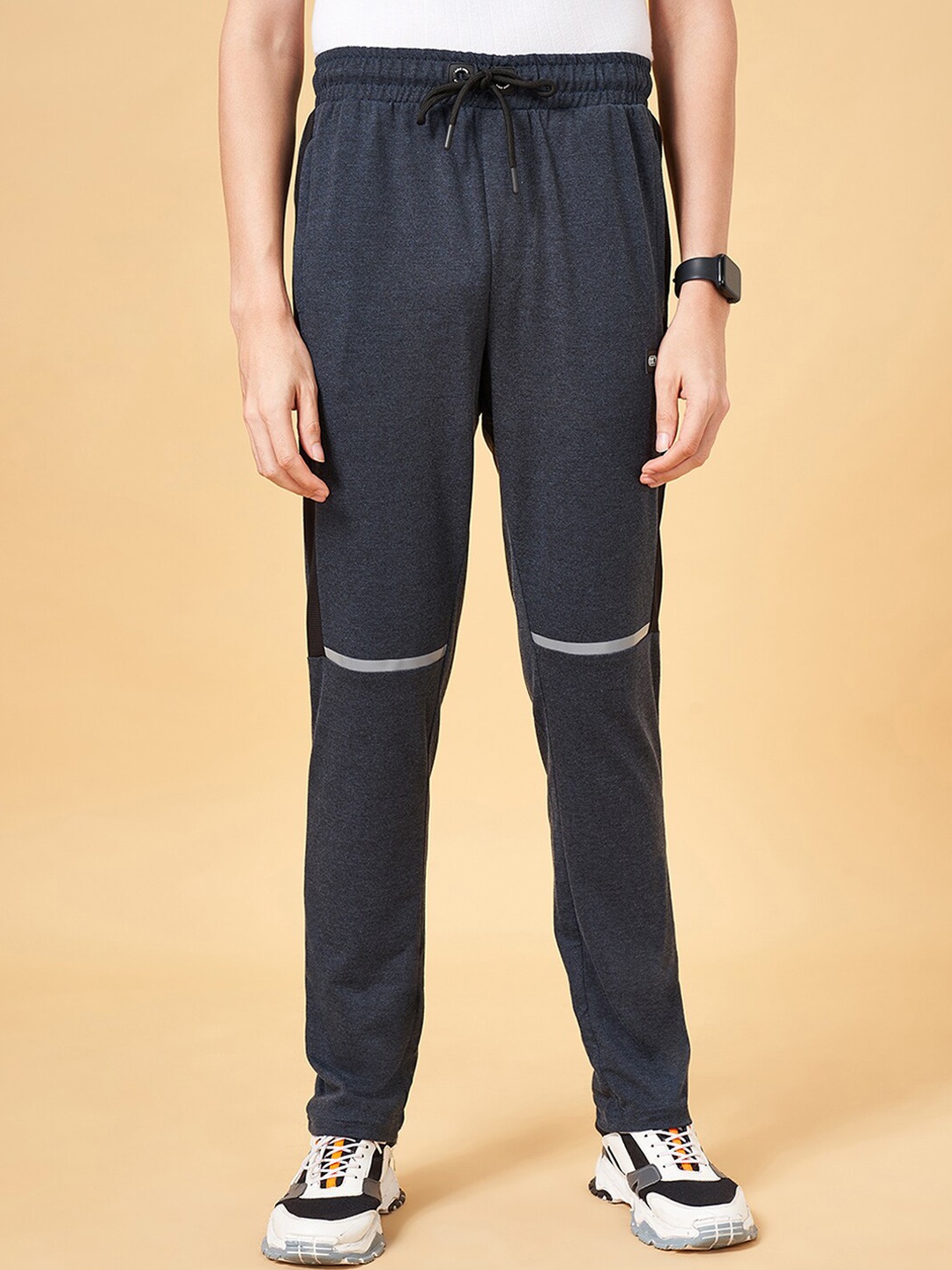 

Ajile by Pantaloons Men Slim Fit Track Pants, Navy blue
